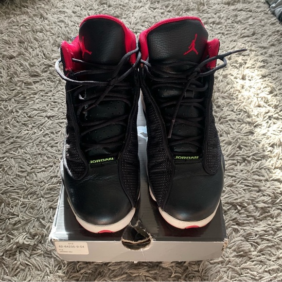 Air Jordan | 13 GS 'Black Voltage Cherry’ (2010) size 6Y - Picture 2 of 7